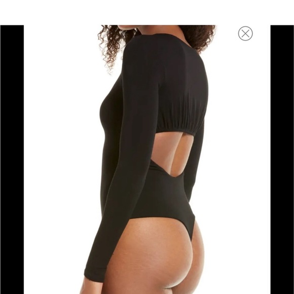 Naked Wardrobe cut out back body suit NWOT - Picture 2 of 6